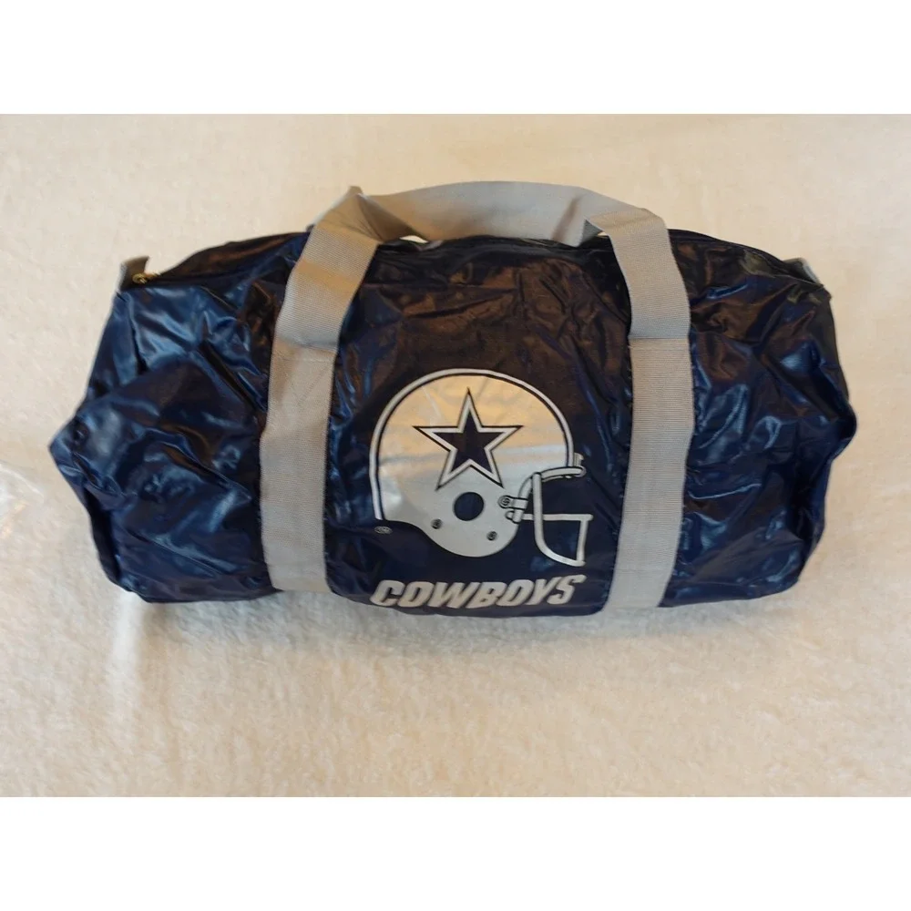 ORIGINAL 1986‎ NFL Dallas Cowboys Winston Cigarette Promo Schedule + Duffle Bag